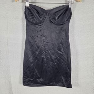 Body Slimmers Nancy Ganz Strapless Shapewear Dress Black Size 36B Firm Control